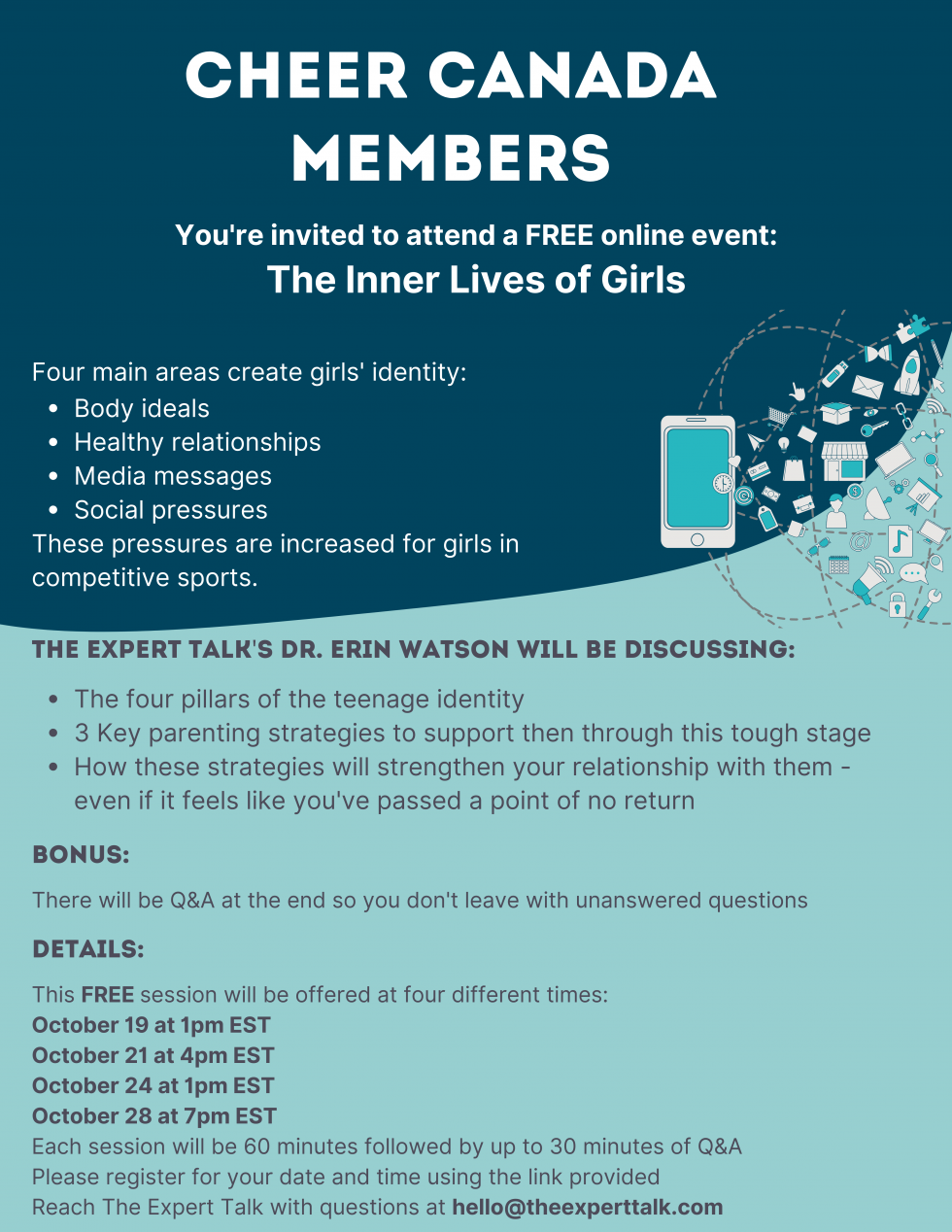 The Inner Lives of Girls Cheer Canada